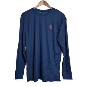 Men's Beverly Hills Polo Club Navy Blue Long Sleeve - Size Medium